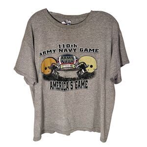 DISCONTINUED OFFICIAL ARMY VERSUS VS NAVY 110th GAME SHIRT Size Large